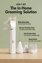 4-in-1 Electric Pet Grooming Kit