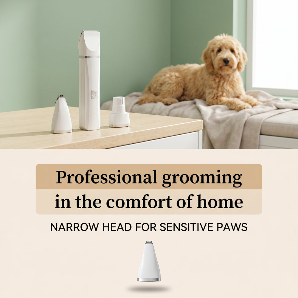 4-in-1 Electric Pet Grooming Kit