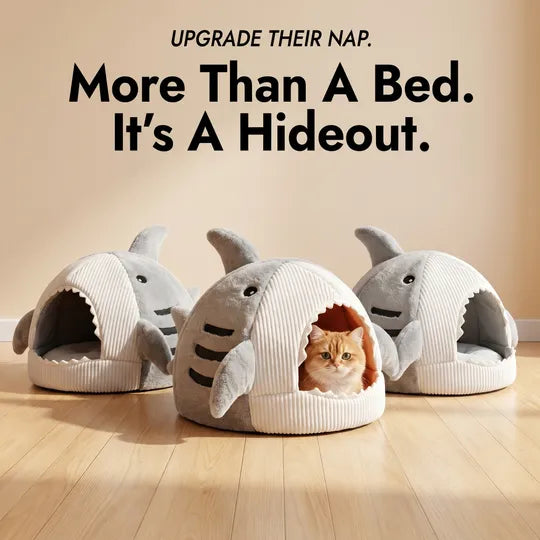 Luxury Pet Shark Bed